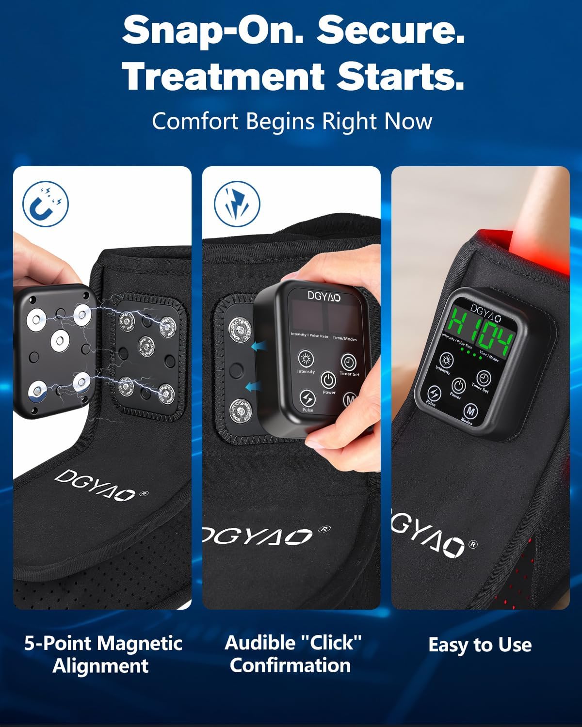 Cordless Red Light Therapy for Foot Feet Pain Relief 6000mAh Portable Cordless Near Infrared Light Therapy Ankle Devices Wearable Shose for Feet Muscle Relax Treatment Pad（A Pair） - Image 6