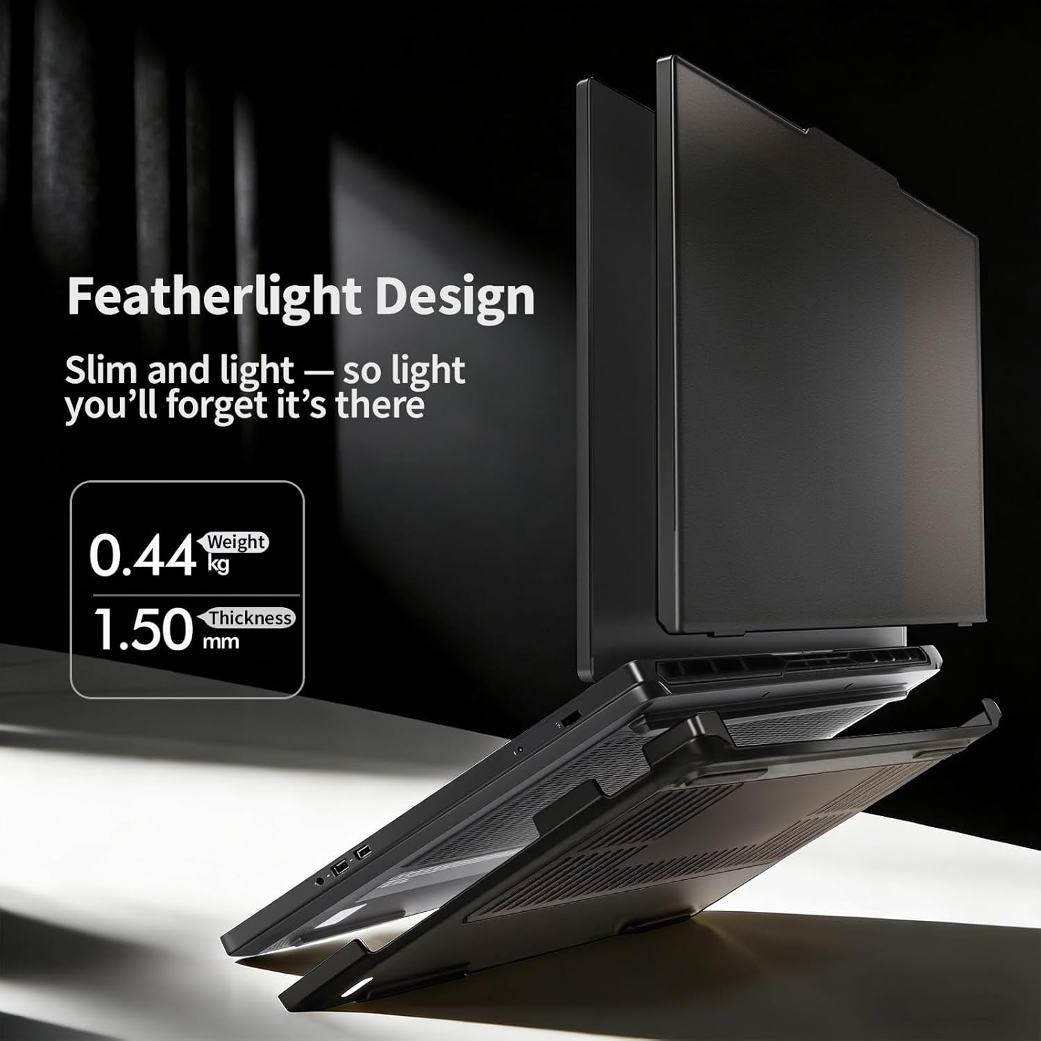 Laptop Case Set for 2025 Legion Pro 7i / 7 Gen 10 Intel/AMD 16" Scratch-Resistant & Drop-Resistant Hard Shell​ Protective Cover (Matte Black)