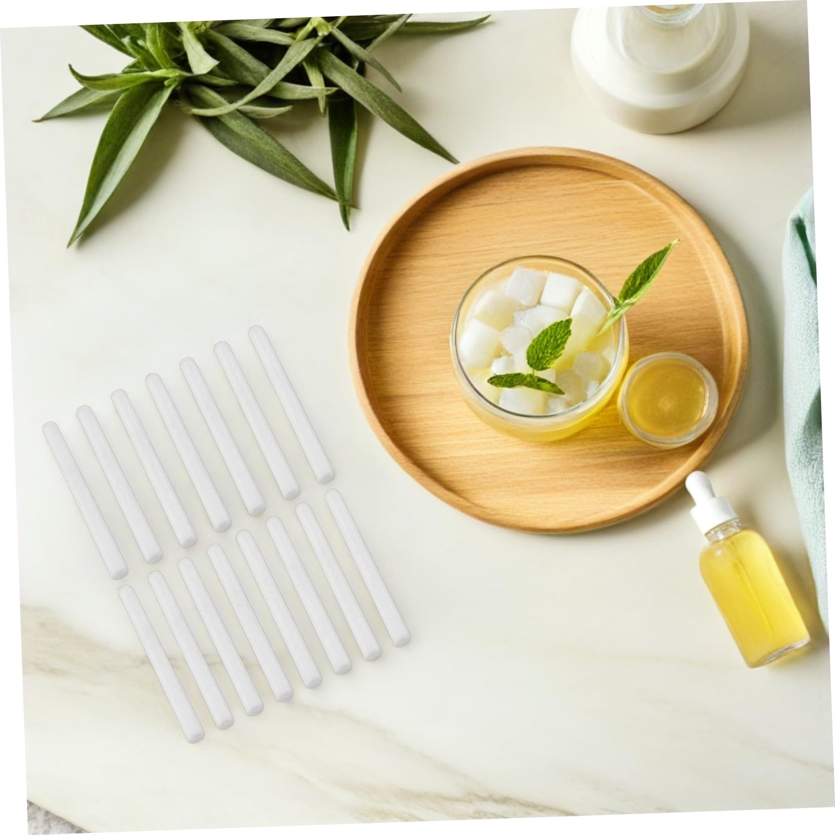 15 Bastoncini Diffusori di Profumo in Fibra di Cotone Aromatico, Bastoncini Volatili Profumati Lunghi per Diffusore Aromaterapia in Casa, Ufficio, Bagno e Camera da Letto