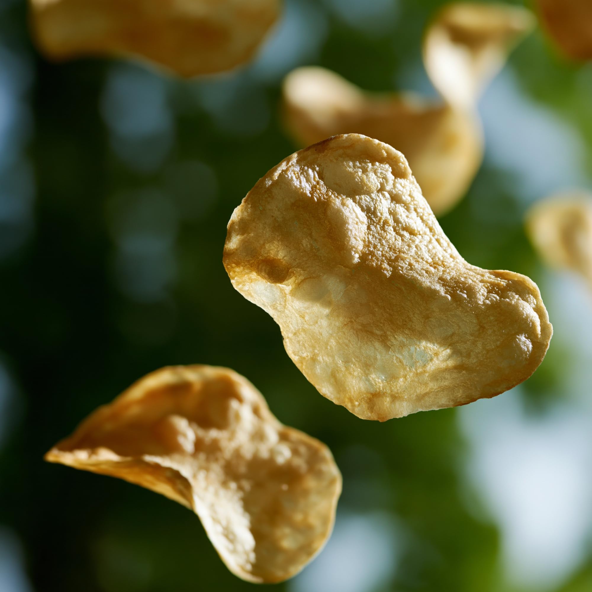 Trafo Bio Kartoffelchips in nativem Olivenöl extra frittiert, 12 x 100 g (1,2 kg)