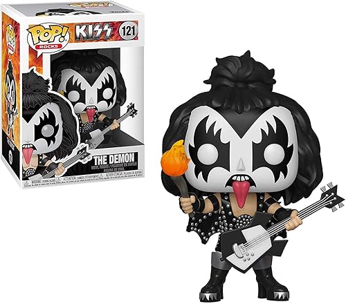 Miniatura 3 de Funko Pop! Rocks: KISS Figuras coleccionables de vinilo, 3.75 pulgadas (juego de 4)