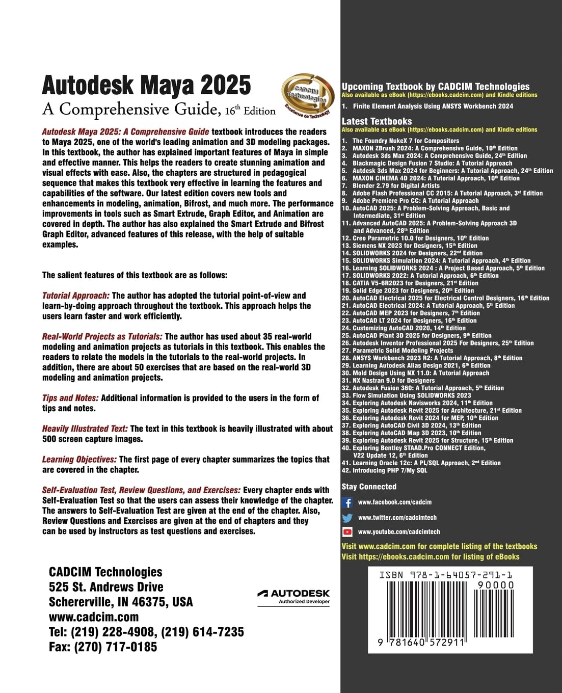 Autodesk Maya 2025: A Comprehensive Guide, 16th Edition