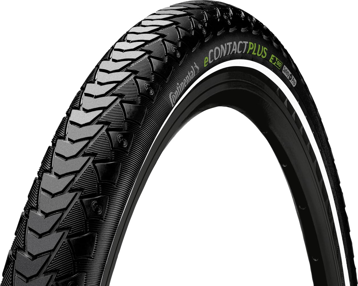 ContinentalContinental 62-584 eContact Plus (27.5 x 2.50 Inches) Black Reflex Wired Tire - 1 Piece