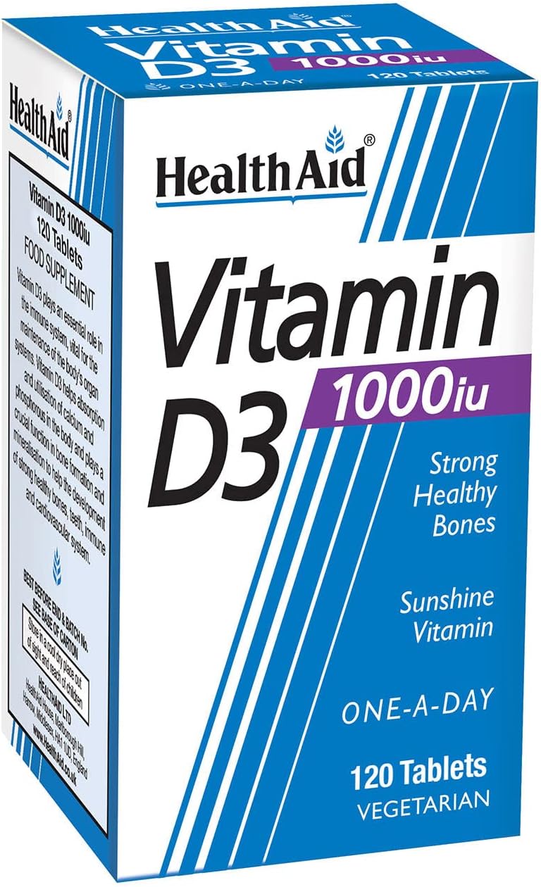 HealthAidVitamin D3 Tablets 120g