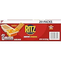 Vista 15 de Handi-Snacks RITZ Crackers 'N Cheesy Dip Paquetes de Aperitivos, Aperitivos Escolares, 20 Paquetes de Aperitivos