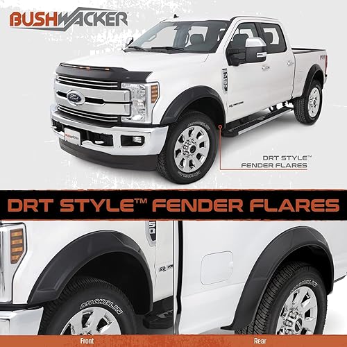 Miniatura 4 de Bushwacker Guardabarros DRT 20958-02, juego de 4 piezas para Ford F-150 2018-2020