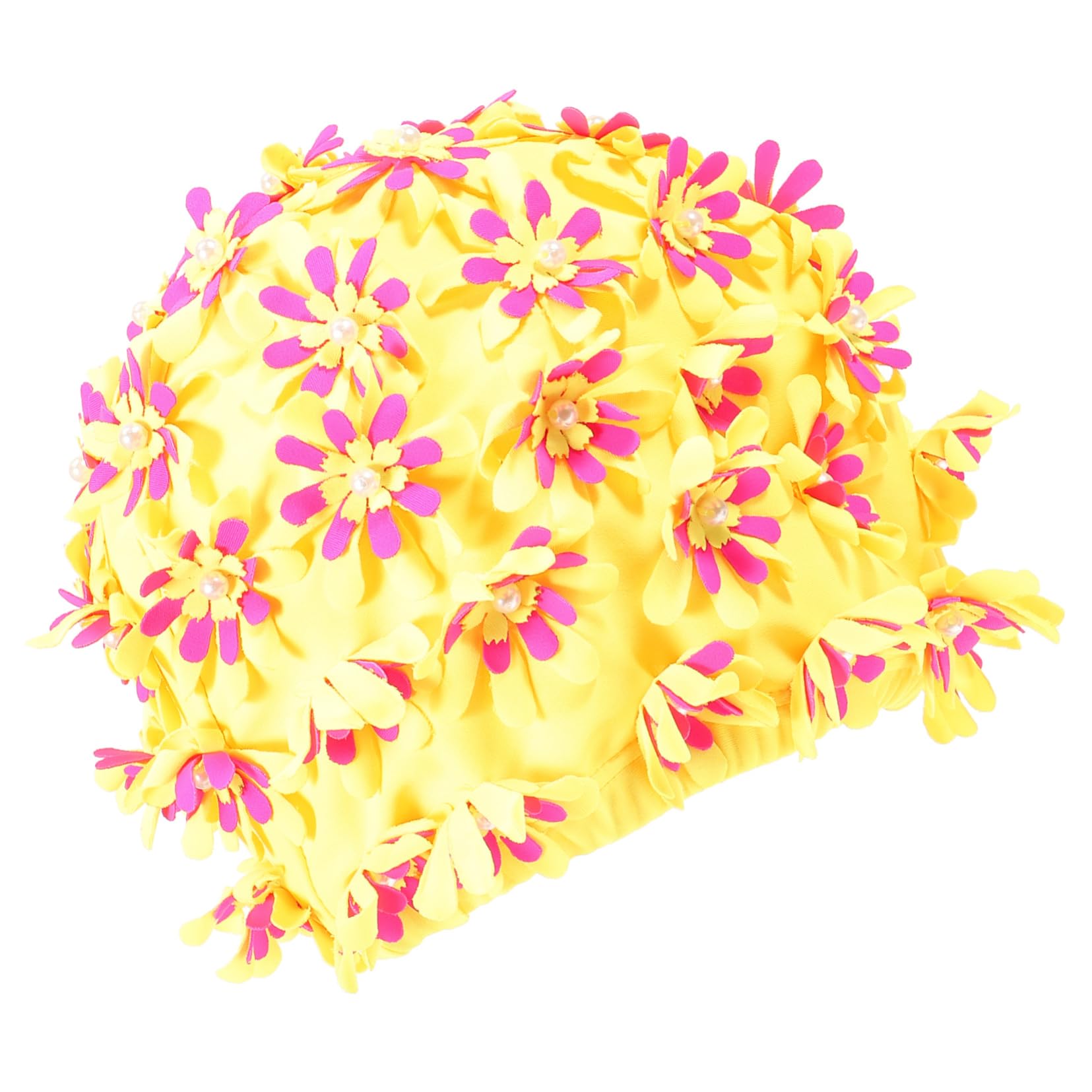 Sosoport Lot De 3 Bonnets De Bain À Fleurs Confortables Et Faciles À Porter pour Protéger Les Cheveux des Femmes