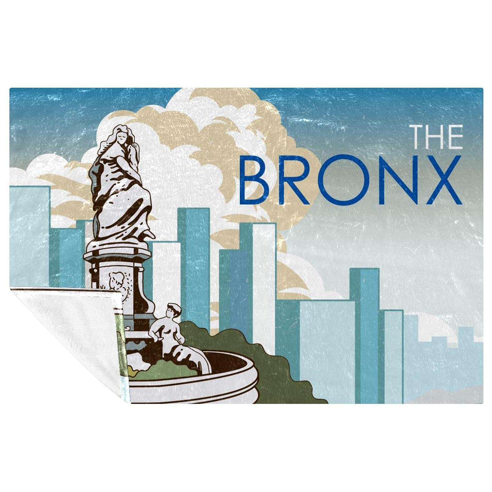 Couverture douce de pique-nique et plage Bronx pour vos sorties