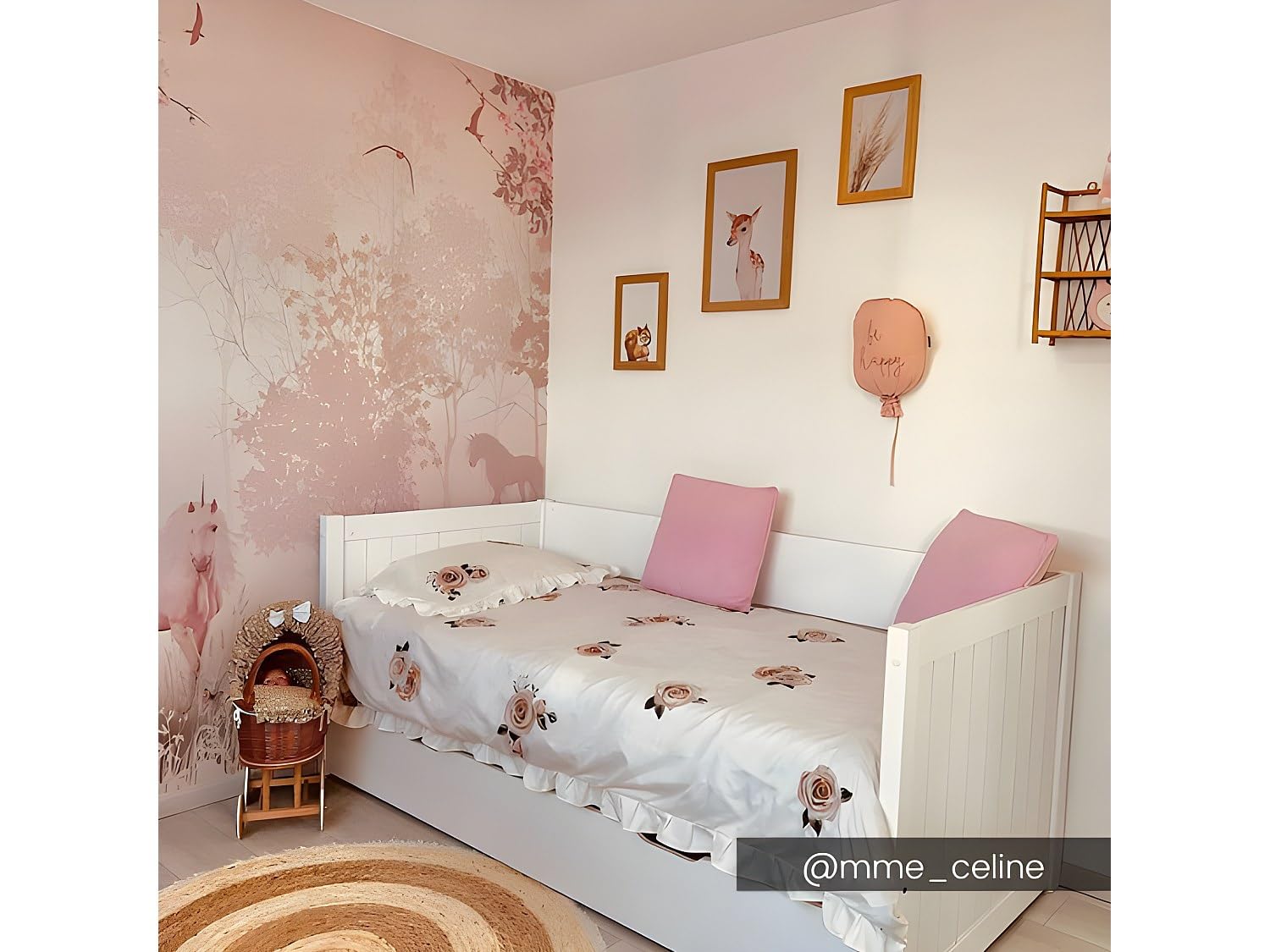 Vente-unique - Lit gigogne Banquette 90 x 190 ou 174 x 190 cm - avec sommier Peigne et tiroir - Pin et MDF - Blanc - ALFIERO II - pour Enfant