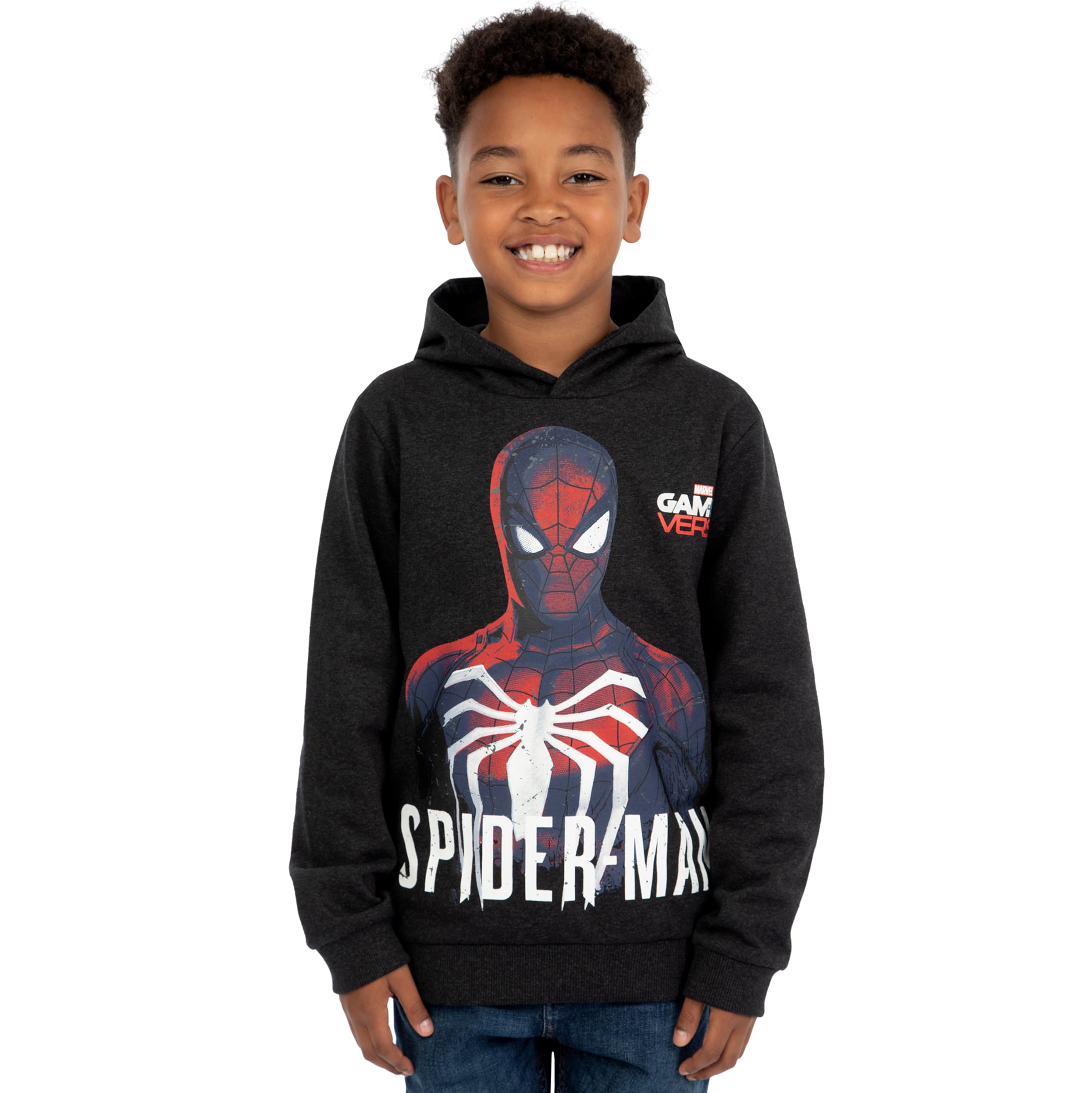 Marvel Felpa Spiderman Bambino | Felpa con Cappuccio Spider-Man | Maglione Ragazzo