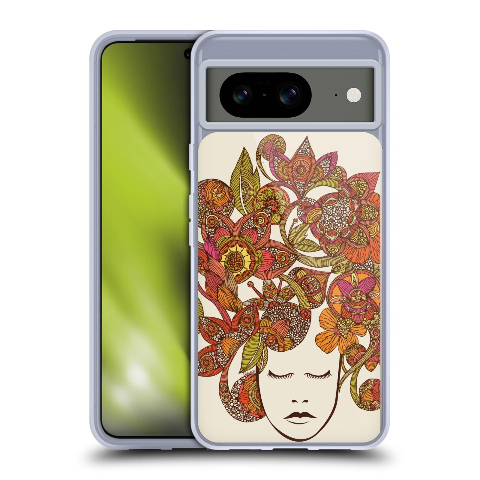 Funda de Gel Pixel 8 Valentina Todo está en tu Cabeza Bloom Head Case Designs 8