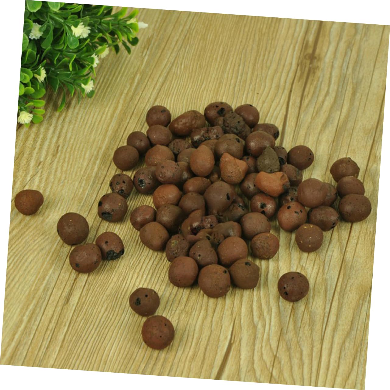 Blähton 1kg Coffee Ton, Atmungsaktives Granulat für Blumentöpfe