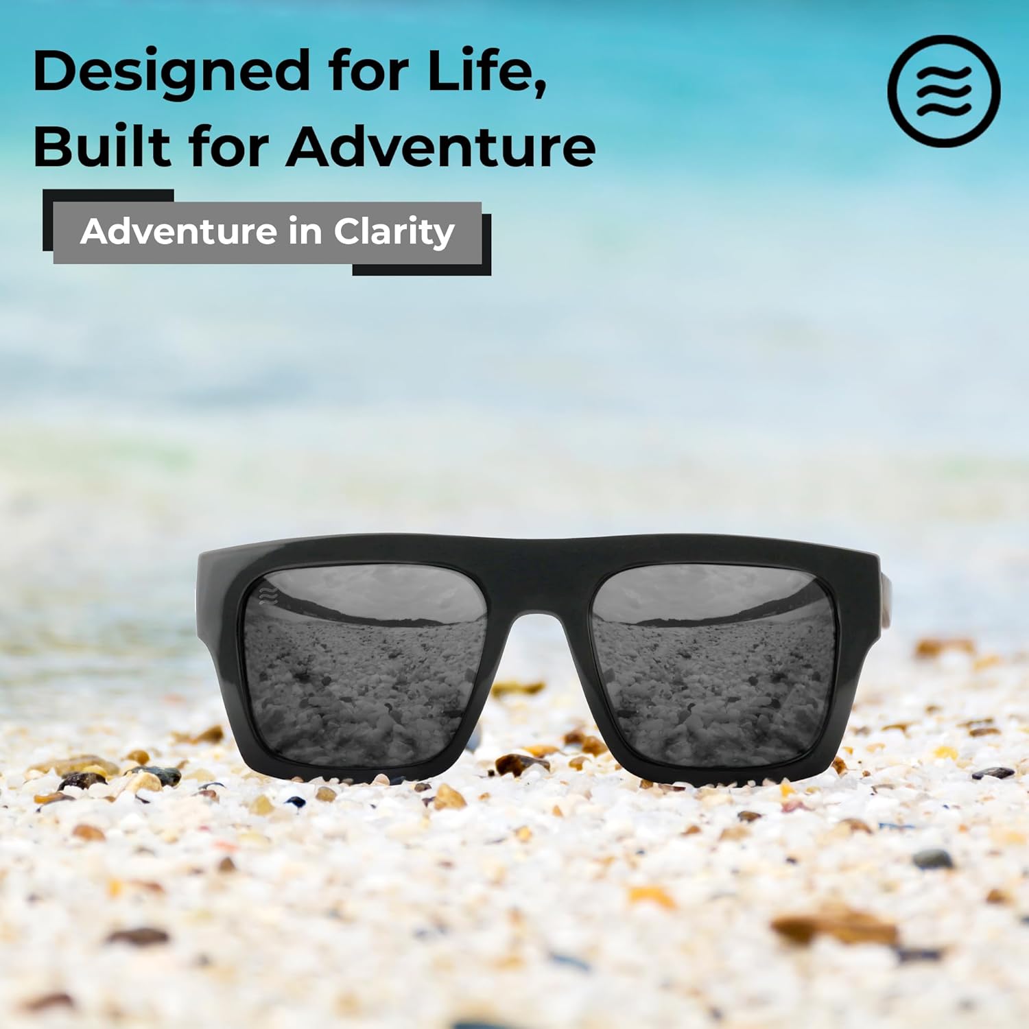 NEVEN RG TR90 Polarized Rectangular Sunglasses For Men & Women - UV 400 Sunglasses for Everyday Style Statement