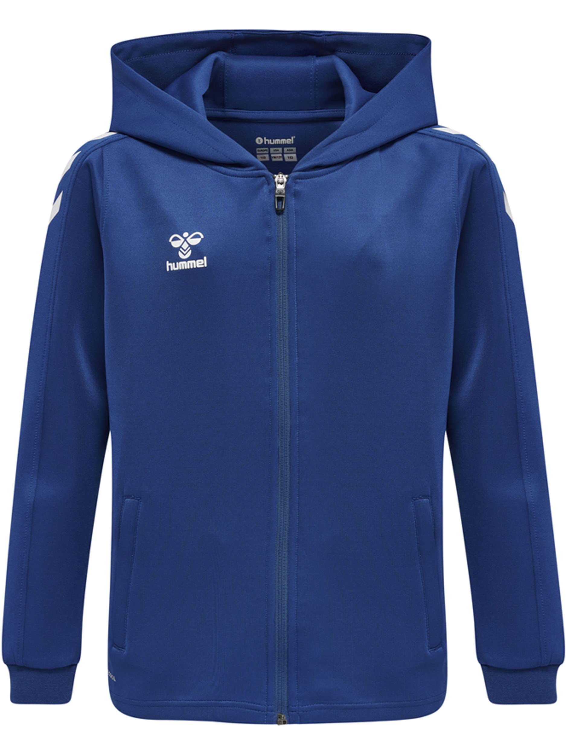 hummel Hmlcore Multisport Children's Zip Hoodie Size True Blue