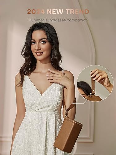 Miniatura 5 de Sunglasses Travel Case Organizer Hangable for Men Women, Eyeglasses Foldable Storage Organizer