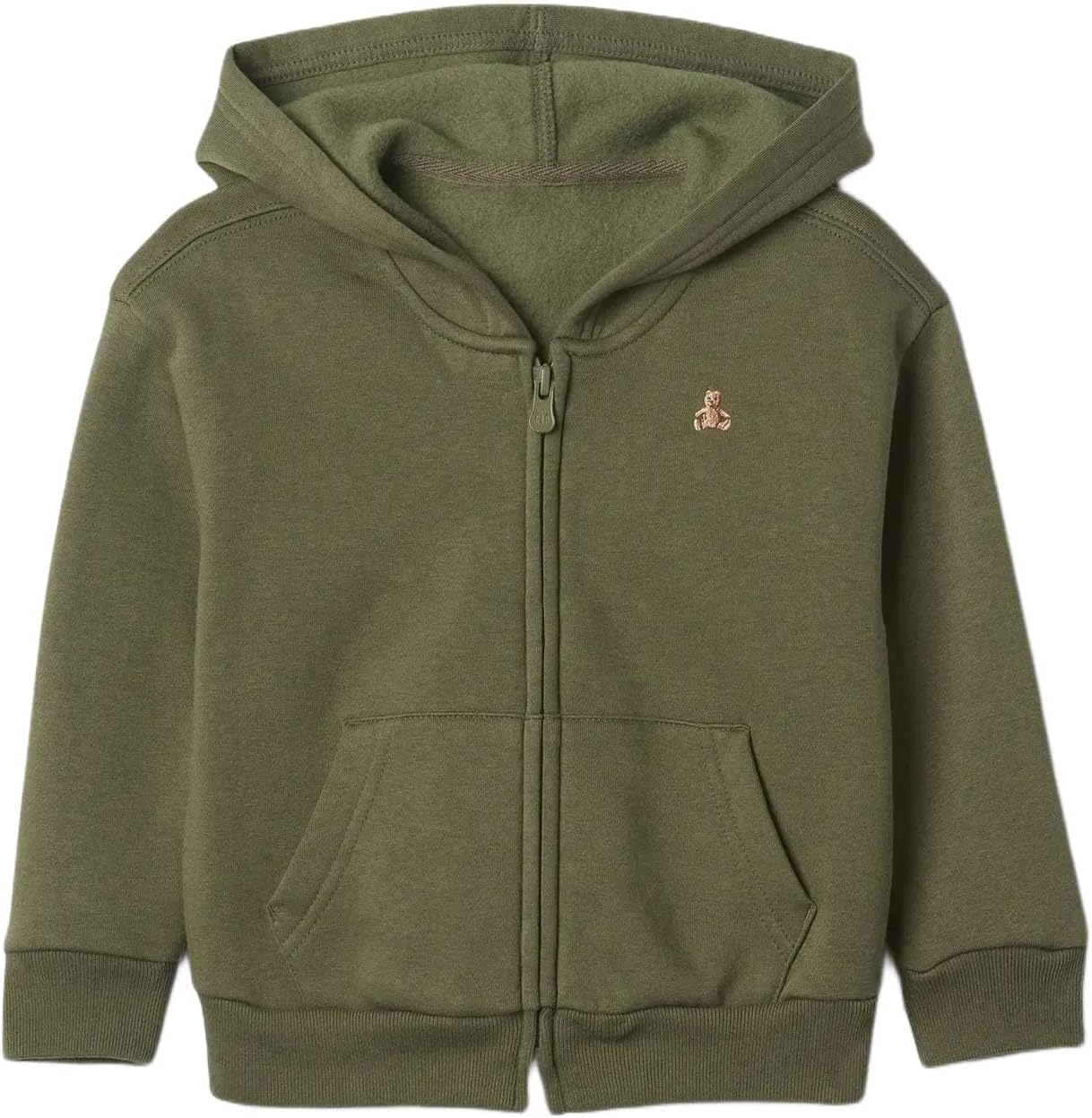 GAP Baby Boys' Solid Full-zip Hoodie