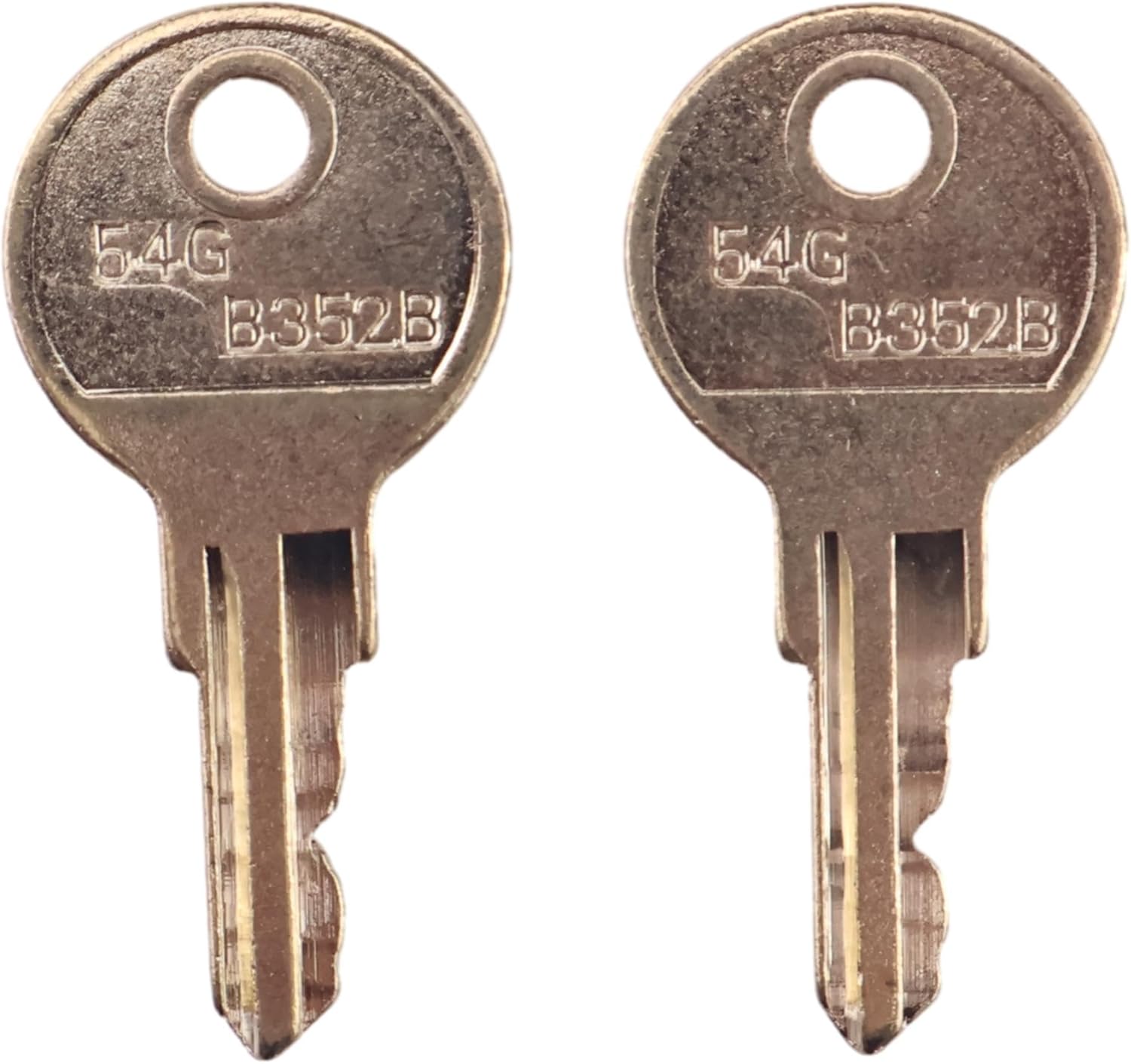 JEENDA ﻿2 Pack Coin Box Keys #54G-B352B Compatible with Specific Bobrick Vending Dispensers for Bobrick Napkin & Tampon & Condom Vendors etc Replace #352-112#352# B352