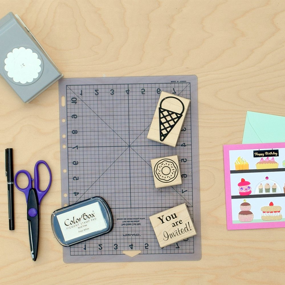 Happy Thanksgiving Craft Stamp - Collectible Scrapbooking Craft Stamp