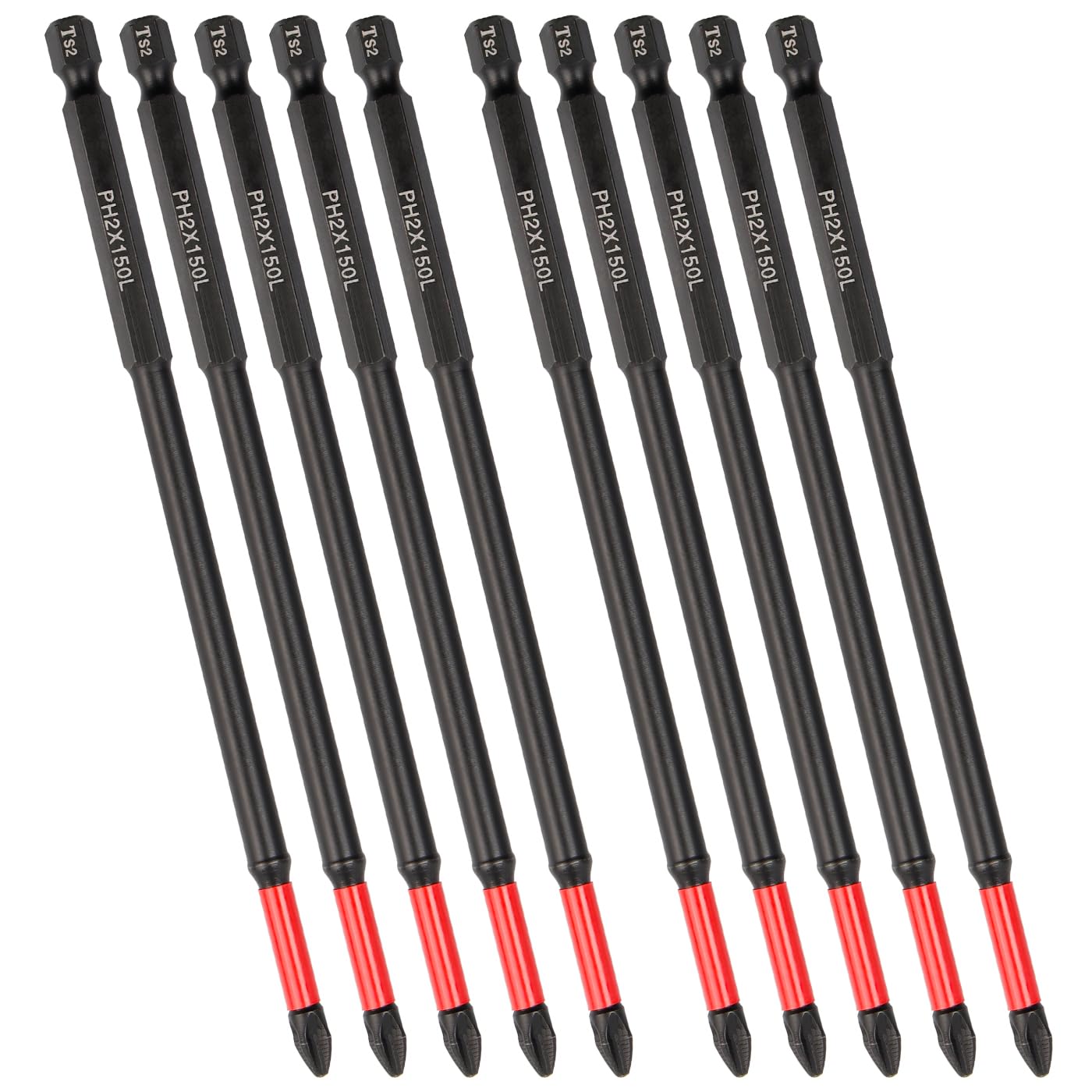 Puntas de destornillador de impacto de acero S2 CNC de alta resistencia de 150 mm