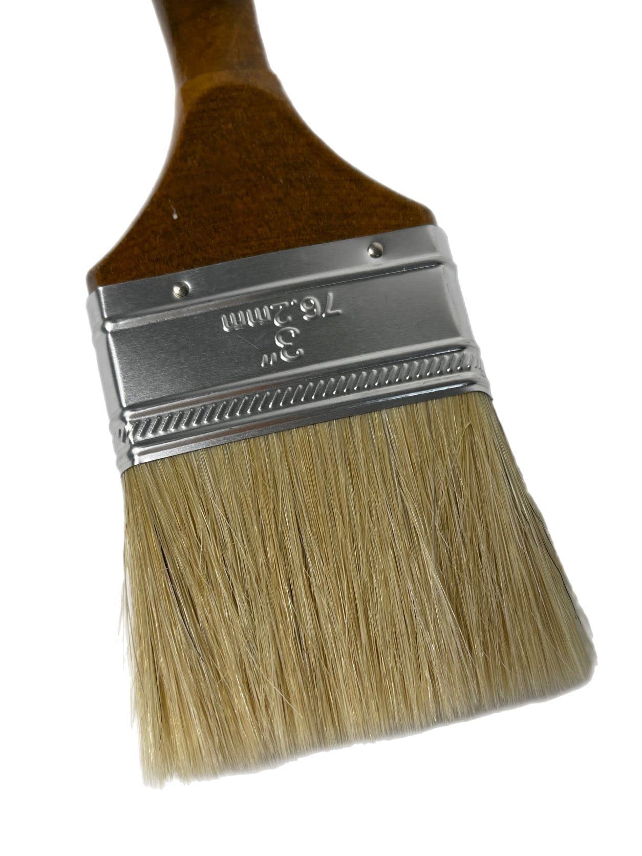 96 pinceles universales de 75 mm, pincel plano, pincel para barniz
