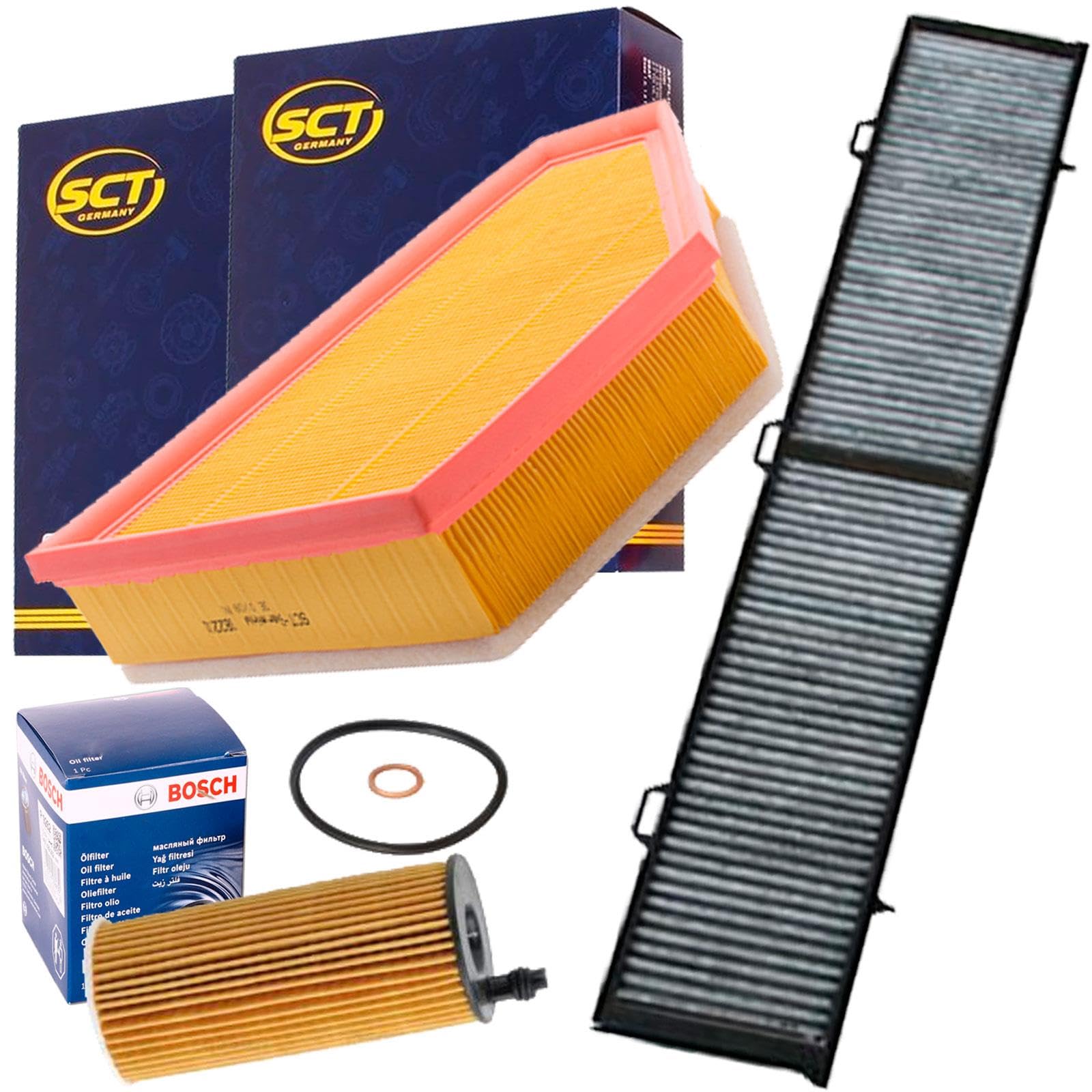 Inspektionspaket + 5W30 Öl Für BMW 1er E81 3er E90 X1