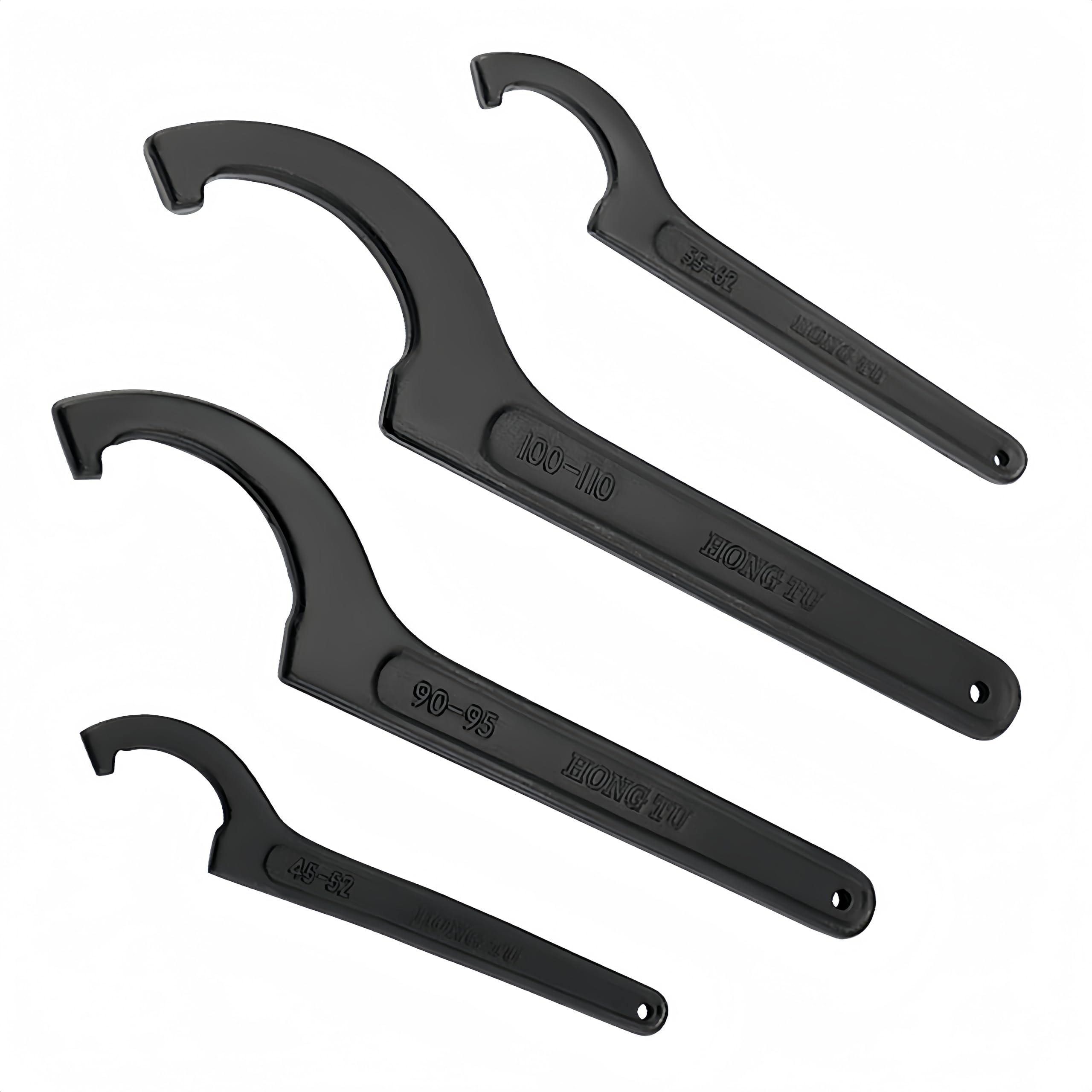 Llaves de gancho en C, llaves de gancho cuadradas, portabrocas multifunción, ajuste para bicicleta, motocicleta, herramienta de mano, 68-72 mm