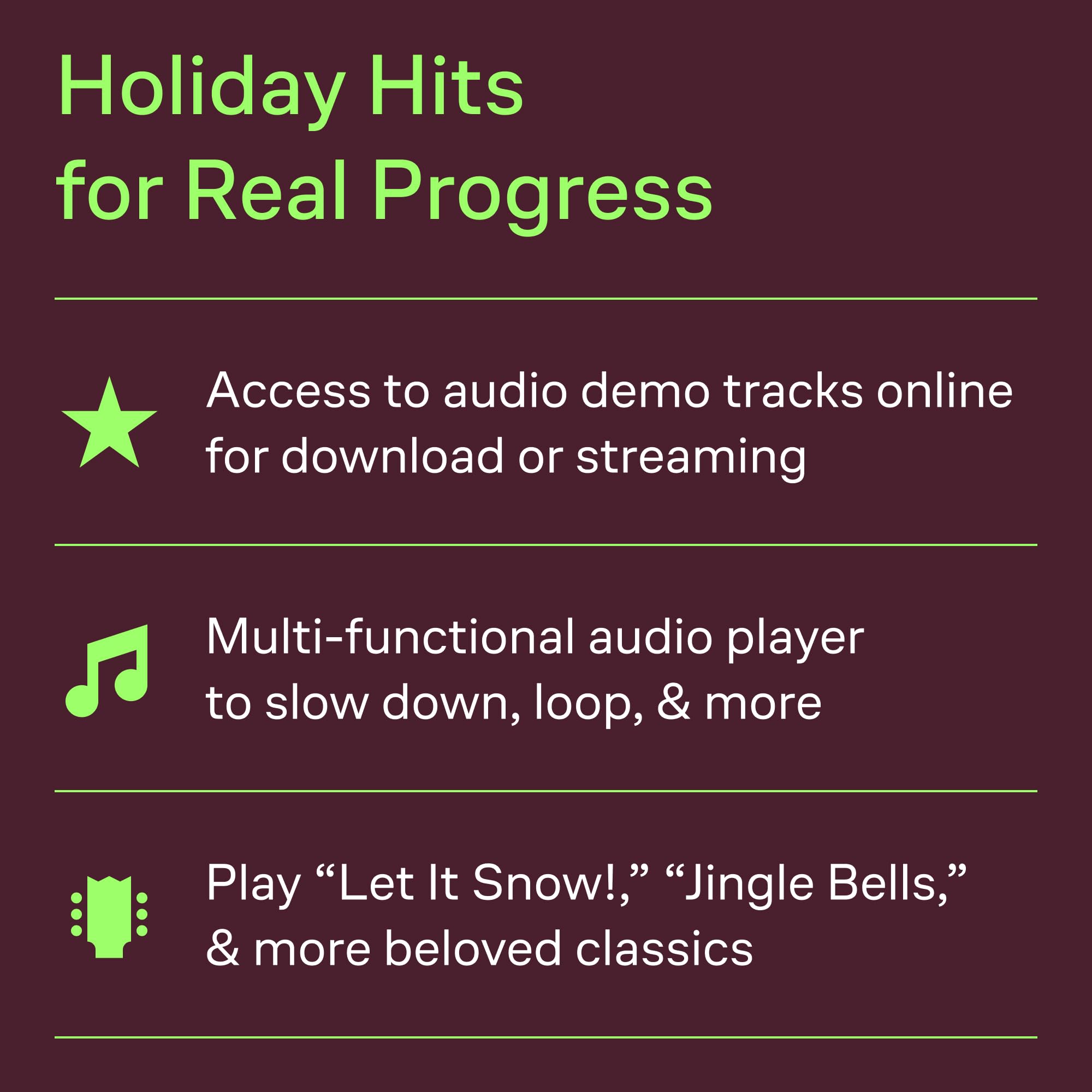 Easy Pop Christmas Melodies