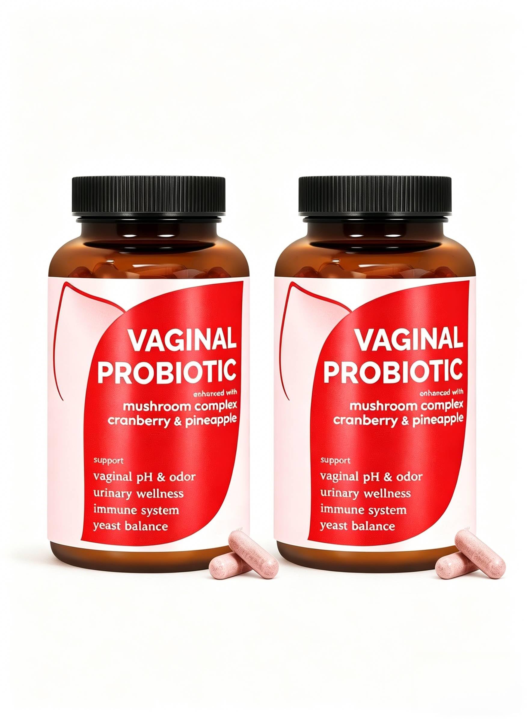 (2 pièces) Complexe probiotique pour femmes - Contient des prébiotiques