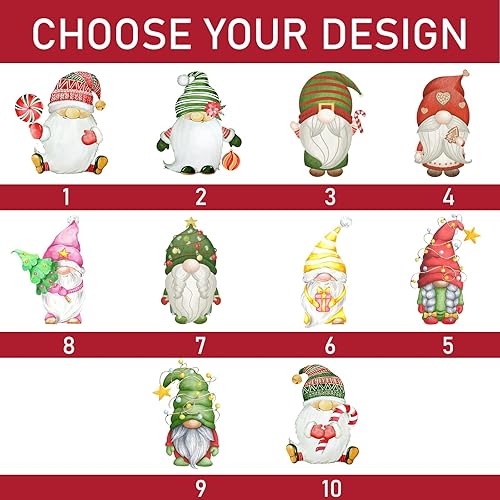 Miniatura 6 de Tazas de Navidad personalizadas, taza de café con nombre personalizado, regalos de gnomo de Navidad para niños, familiares, amigos, rellenos de