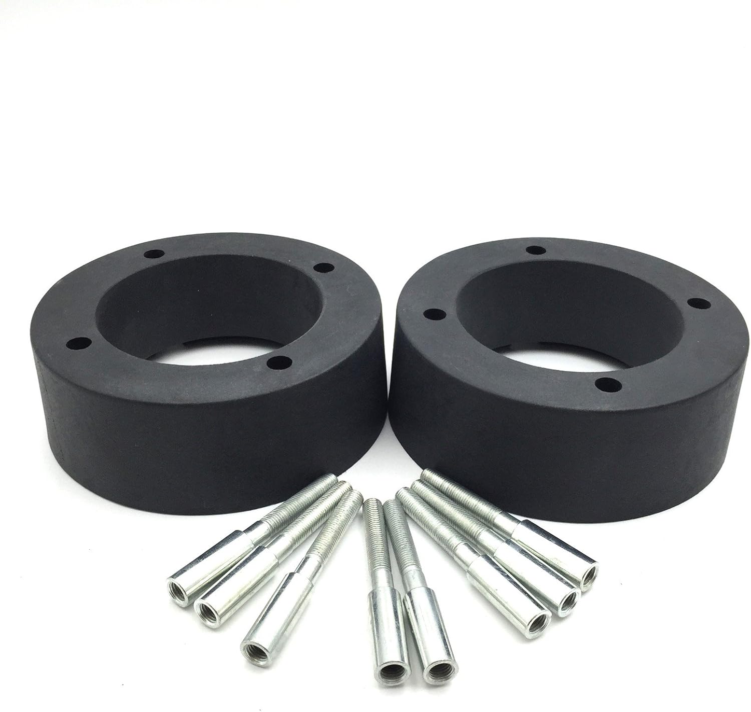 Black Heavy Duty Light Weight Urethane ATV 2.5 inch 4/137 Wheel Spacers for Kawasaki KLF Bayou 220 250 300 Prairie 300 360 KLF Bayou 400