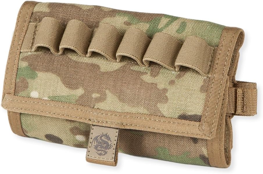 Tacprogear 18-Round Shotgun Shell Pouch, Multicam