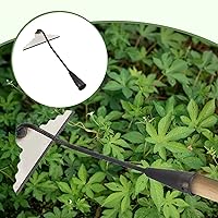Vista 3 de Generic Garden Hoe Head Handheld Hoe Steel Portable Multipurpose Manual Weeder Gardening Tool for Digging Planting Weeding