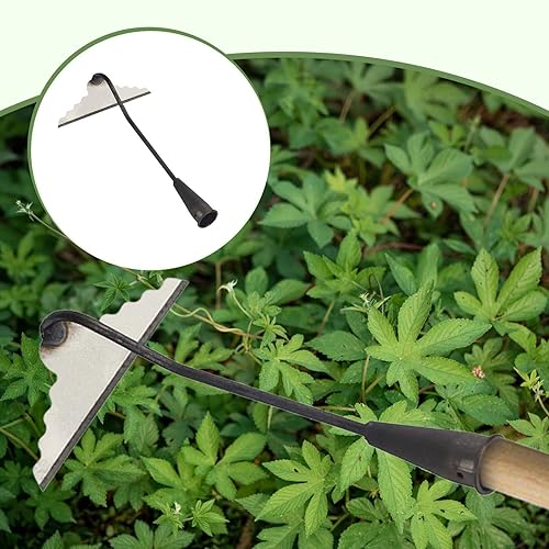Miniatura 3 de MYCENSE Garden Hoe Head Manual Weeder Portable Labor Saving Hand Hoe Gardening Tool for Agriculture Farming, Digging, Loosening Soil