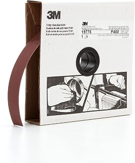 3M Utility Cloth Roll 314D, 1 in x 20 yd P400 J-weight