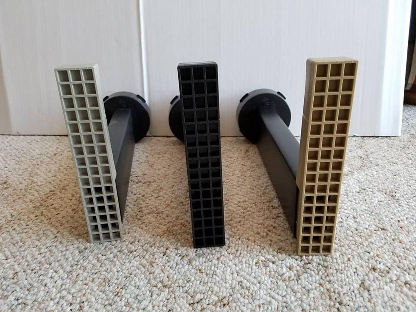 Universal Retaining Wall Block Drain 3-Pack (Grey)