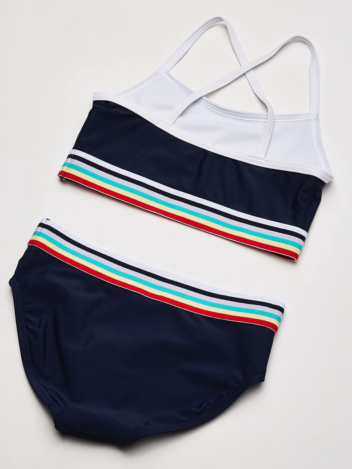 Kanu Surf Girls' Tanya UPF 50+ Beach Sport Athletic Bikini Swimsuit