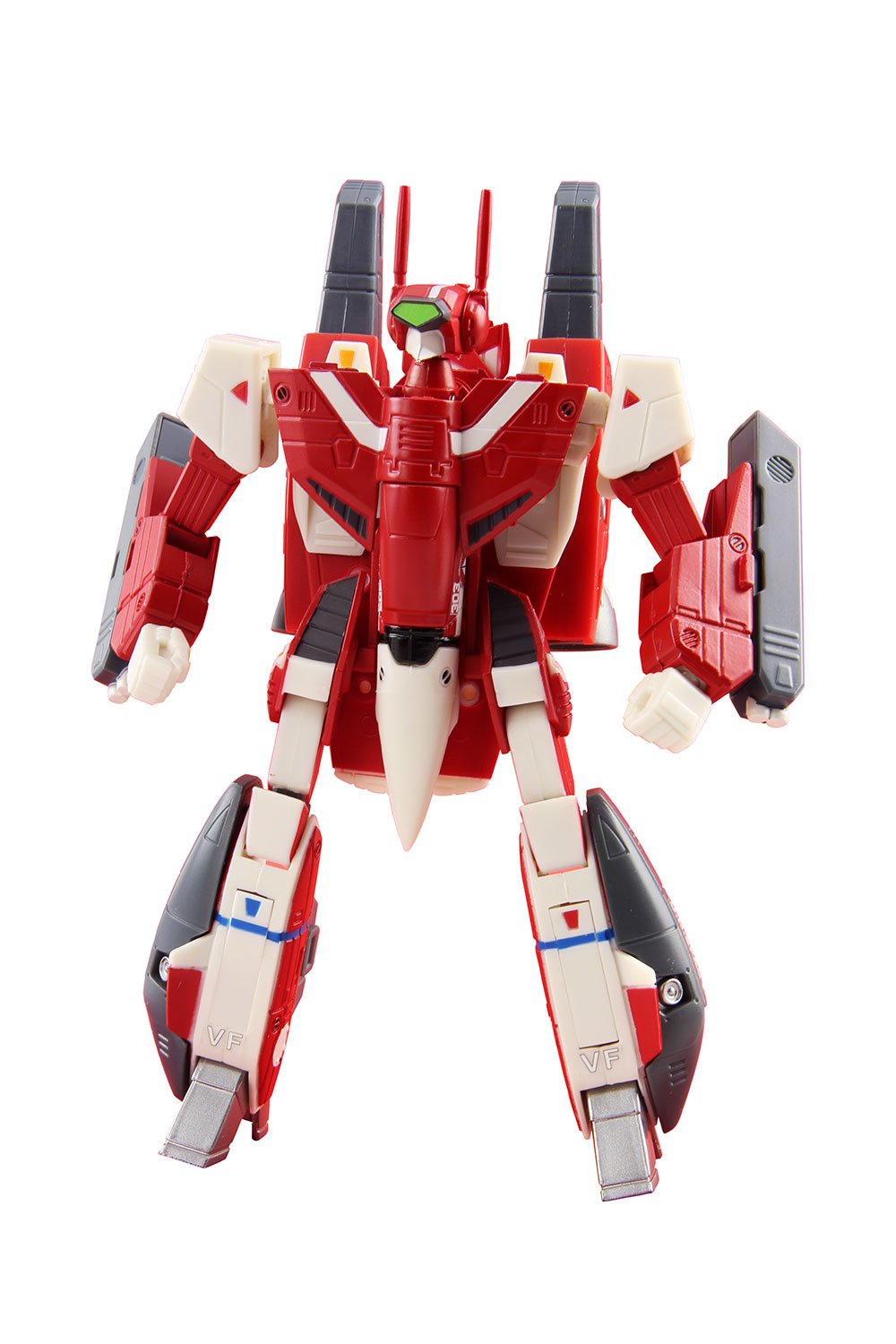 Toynami 10560 Robotech 1/100 Miriya VF-1J Super Veritech Collectible Play Figure, Red, 6"