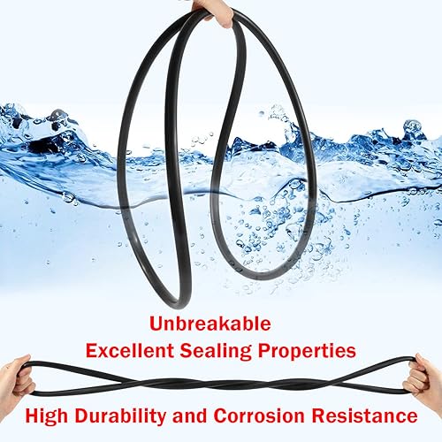 Miniatura 5 de R0357800 - Anillo tórica para tanque (paquete de 2) con instrucciones, compatible con filtros Jandy Zodiac CV, CL, DEV y DEL, número de pieza de