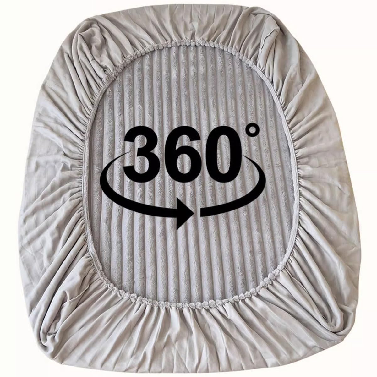 Protector De Cama Ajustable, Funda De Colchón De Piel para Otoño E Invierno, Funda De Colchón Ajustable con Tiras Elásticas-Pink||150x200cm