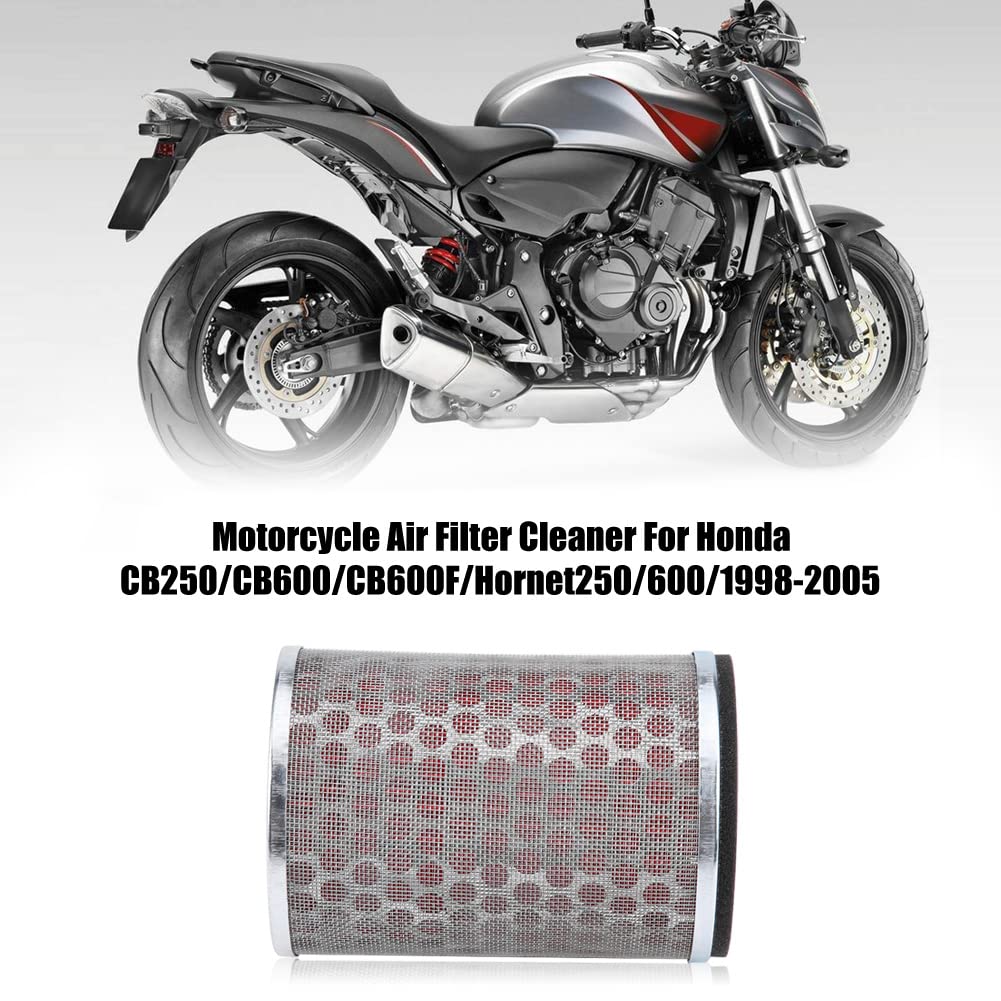 Akozon Filtro Aria Moto Compatibile Per Honda CB250, CB600, CB600F, Hornet 250/600 (1998-2005) – Ricambio Aftermarket