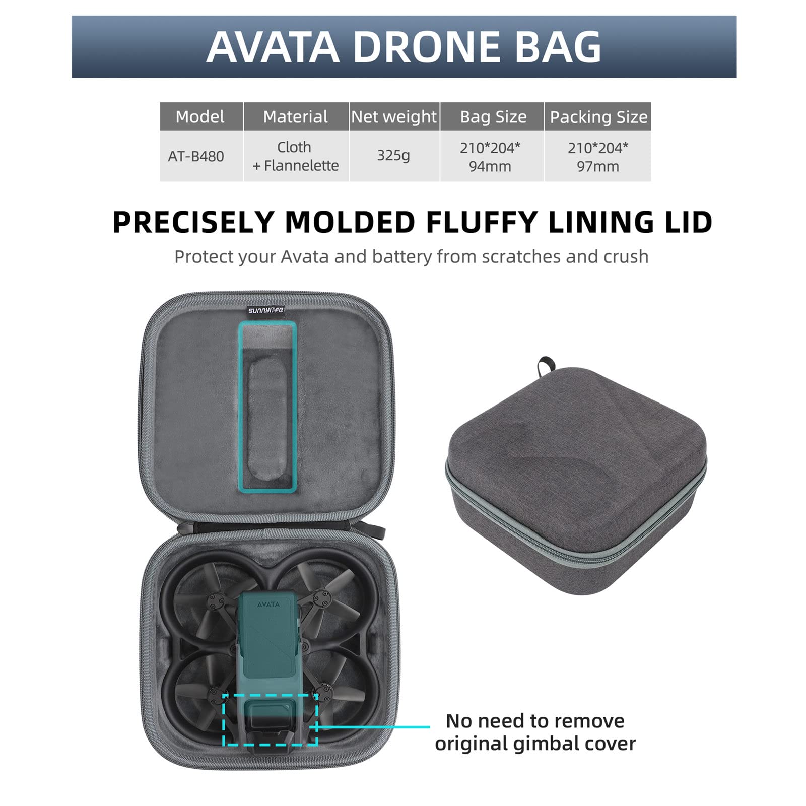 Avata torba do przenoszenia gogli DJI Avata 2 etui na kontroler ruchu osłona FPV dron RC akcesoria do pilota twarda obudowa ochrona
