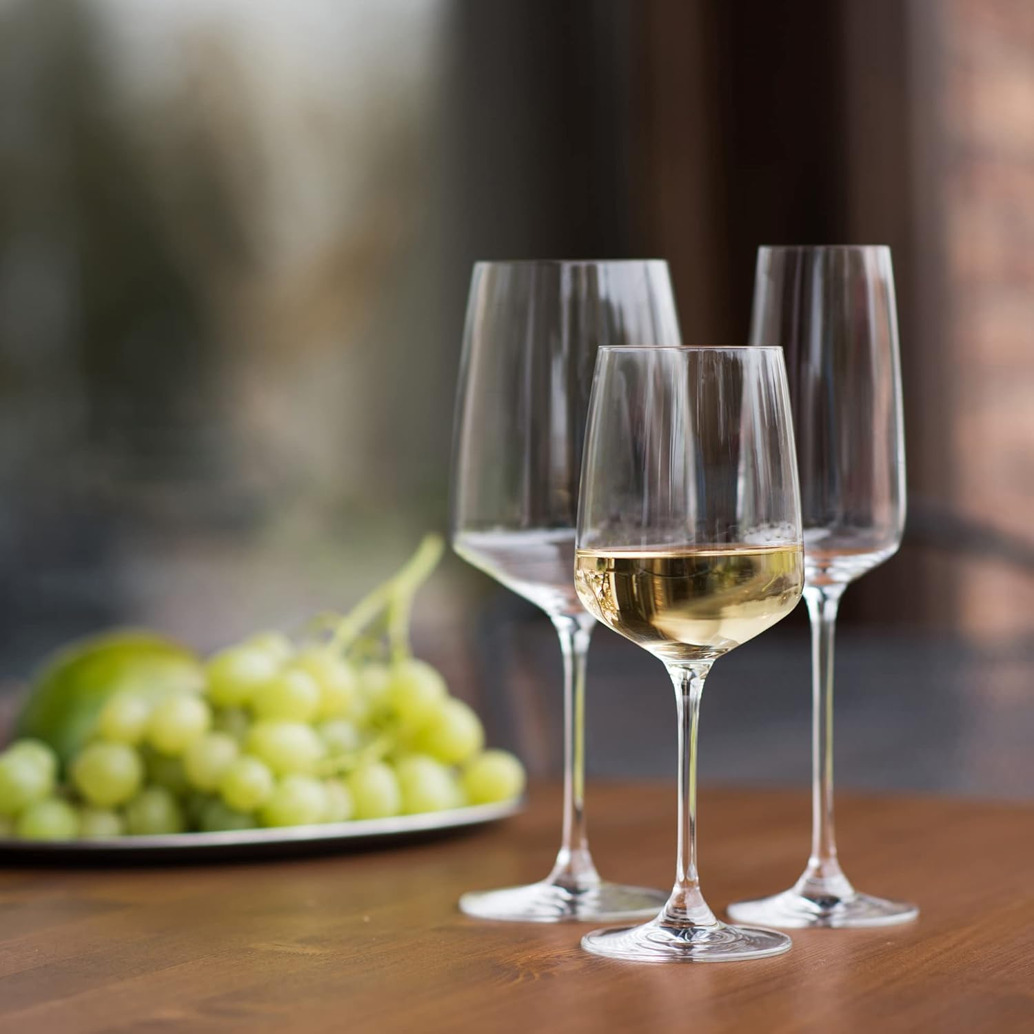 RONA Vista 65 Wine Glass | 22 oz. | Set of 6 | Vista Collection | Red Wine Glass Set | Crystalline Glass | Ideal for Home, Restaurant, Party, Wedding, Champagne | Made in Europe |