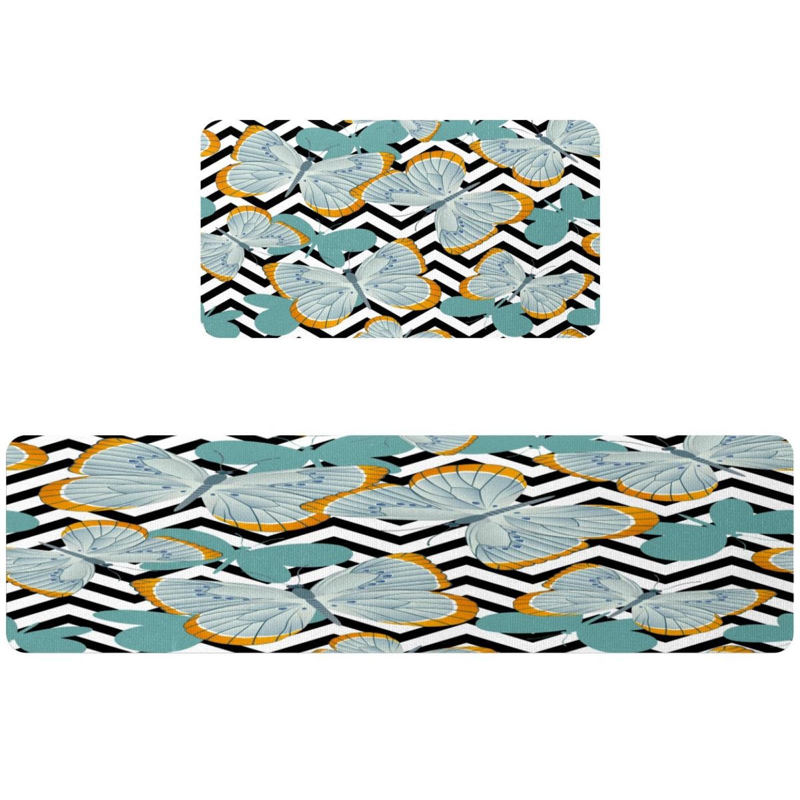 Tapis de couloir absorbant pour buanderie et cuisine lavable