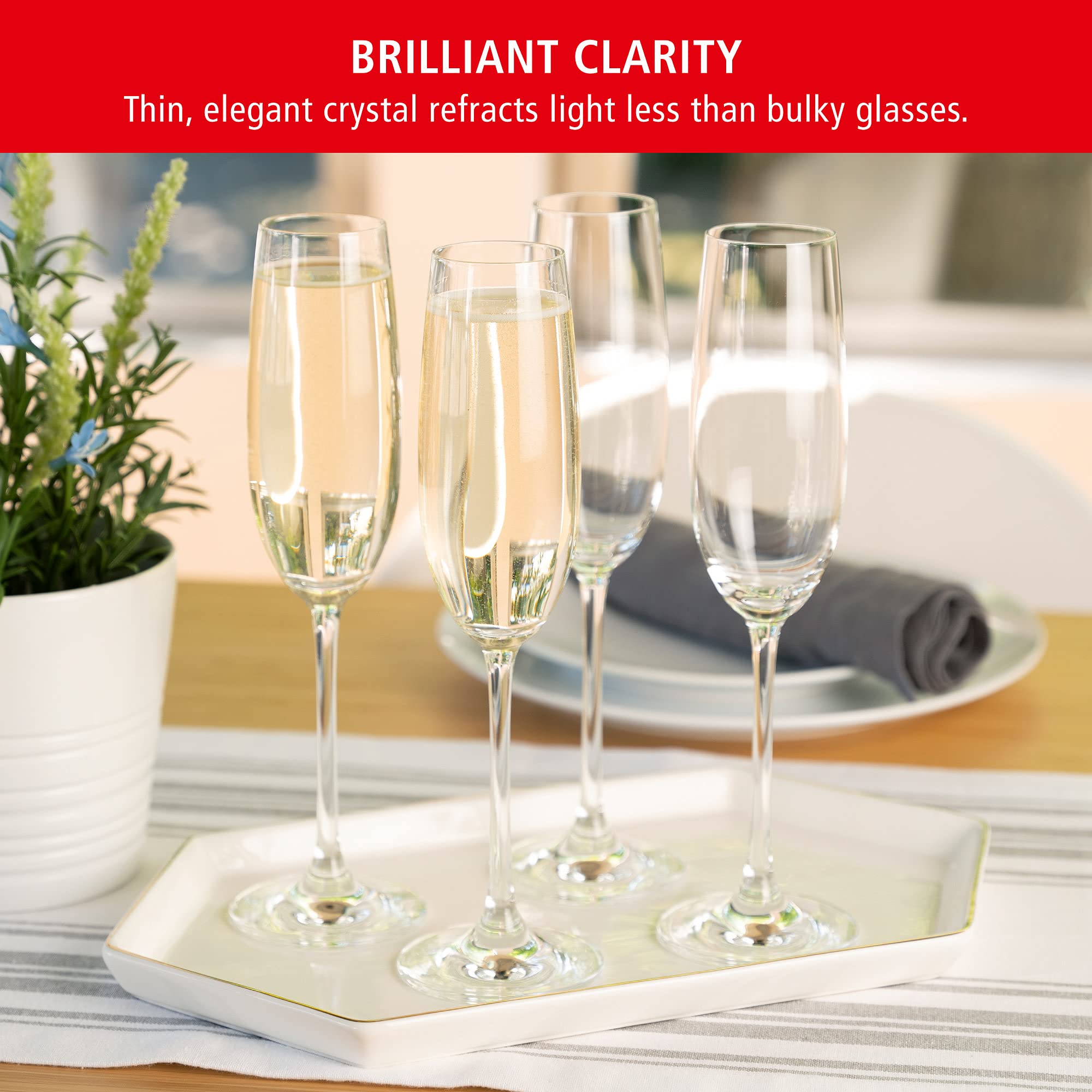 Spiegelau Champagne Flutes - Set of 4 -3