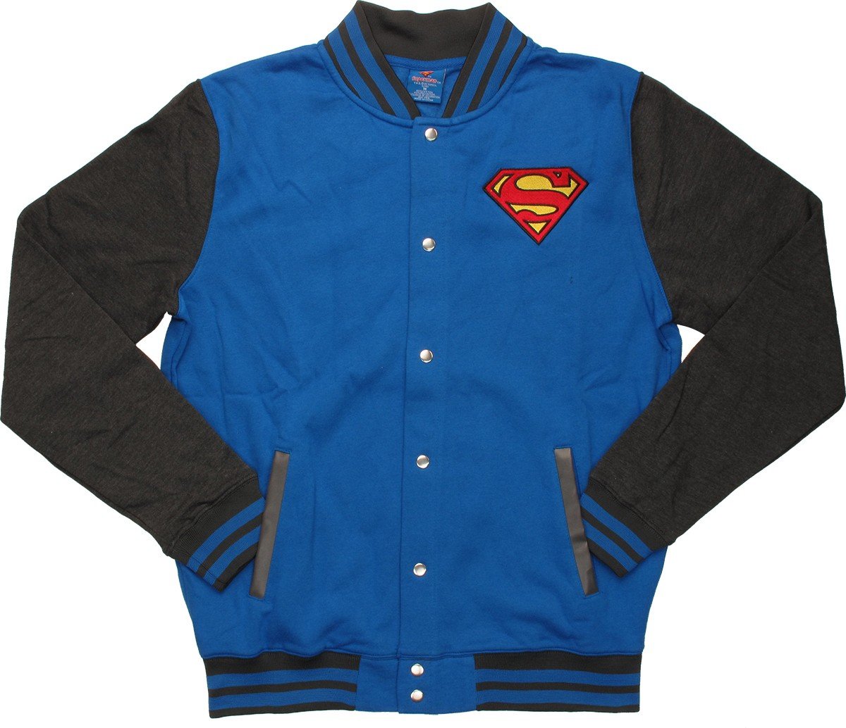 DC Comics Superman Symbol Letterman Jacket