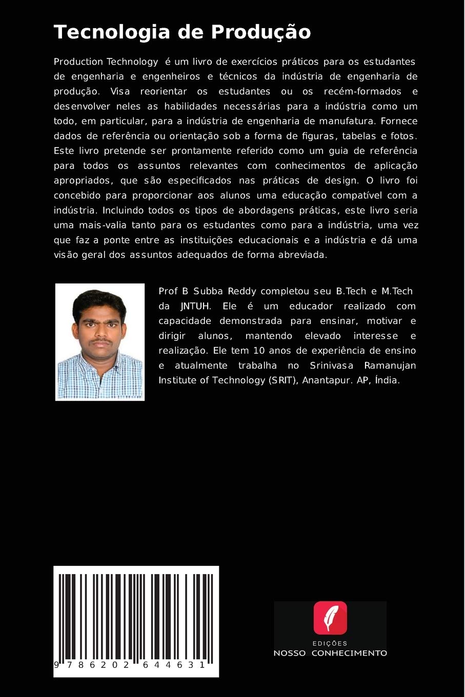Tecnologia de Produção: Para estudantes com diploma e B.Tech Mechanical Students