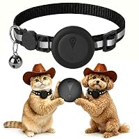Collare GPS Gatto 2 in 1,Collare GPS per Cani Riflettente,Tracker per Cani Senza Abbonamento,Compatibile con iOS/Android,Collare
