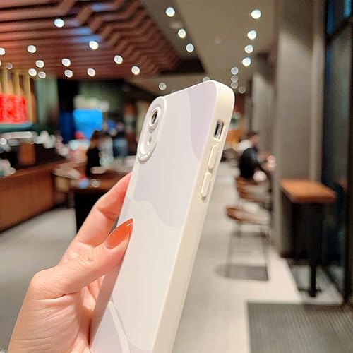 Miniatura 7 de YKCZL Funda compatible con iPhone 15 Plus de 6.7 pulgadas, bonito patrón de corazón pintado con diseño de corazón, protector completo de lente de