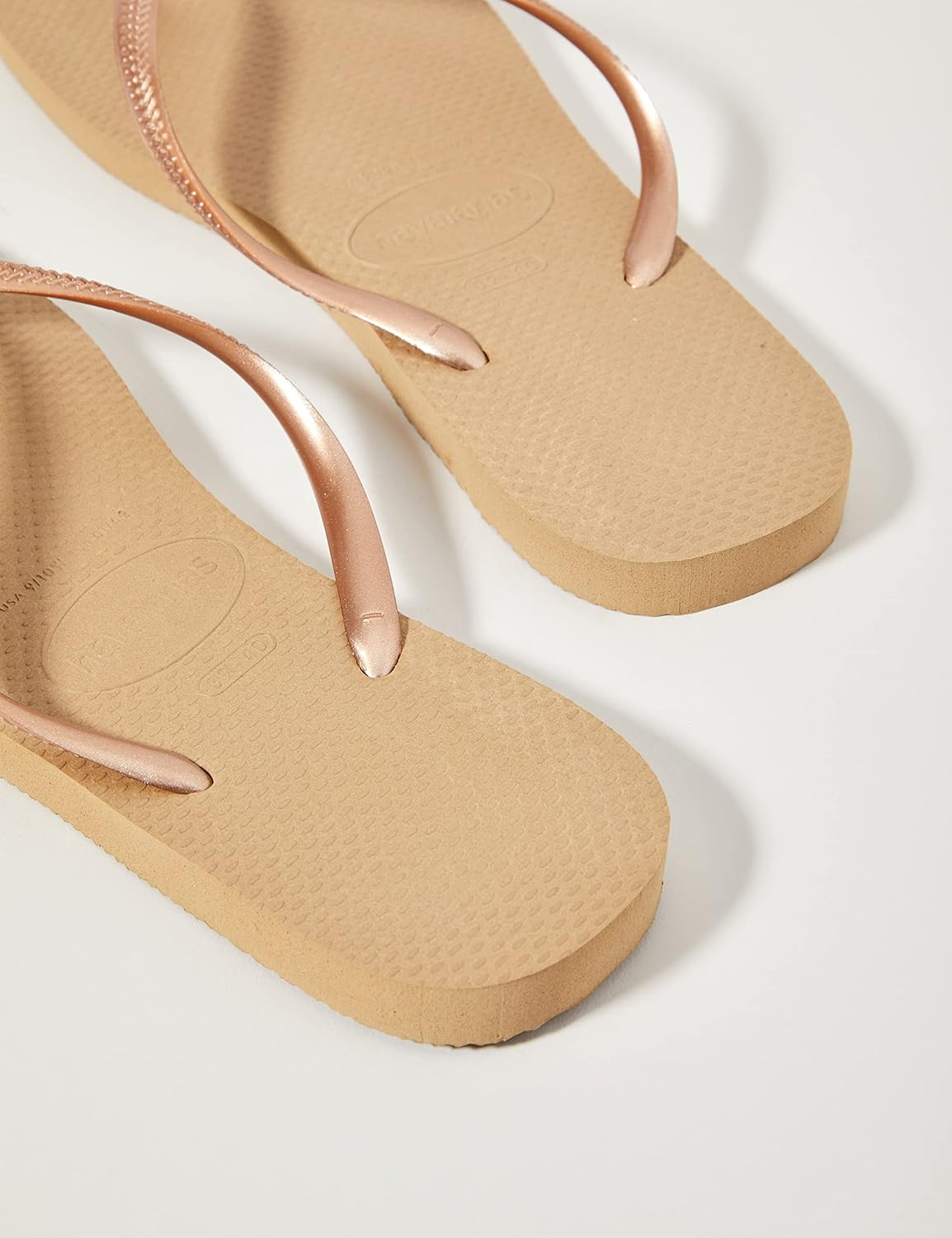 Havaianas Slim Women's Rose Gold 45/46, Rose Gold, 45/46 EU - Image 7