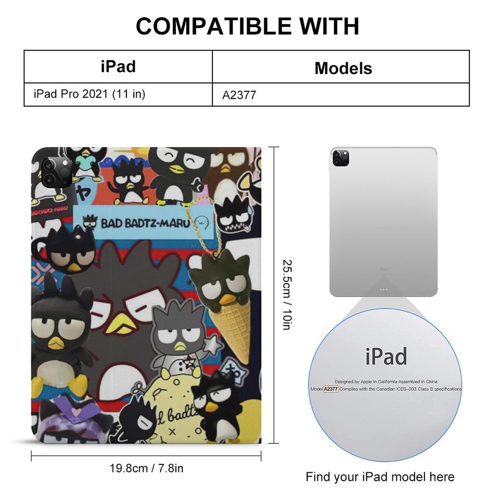 iPad - ばつまる様。専用。  iPad Amazon.co.jp: バッドばつ丸 ipad ケース iPad 9/8/7 ケース